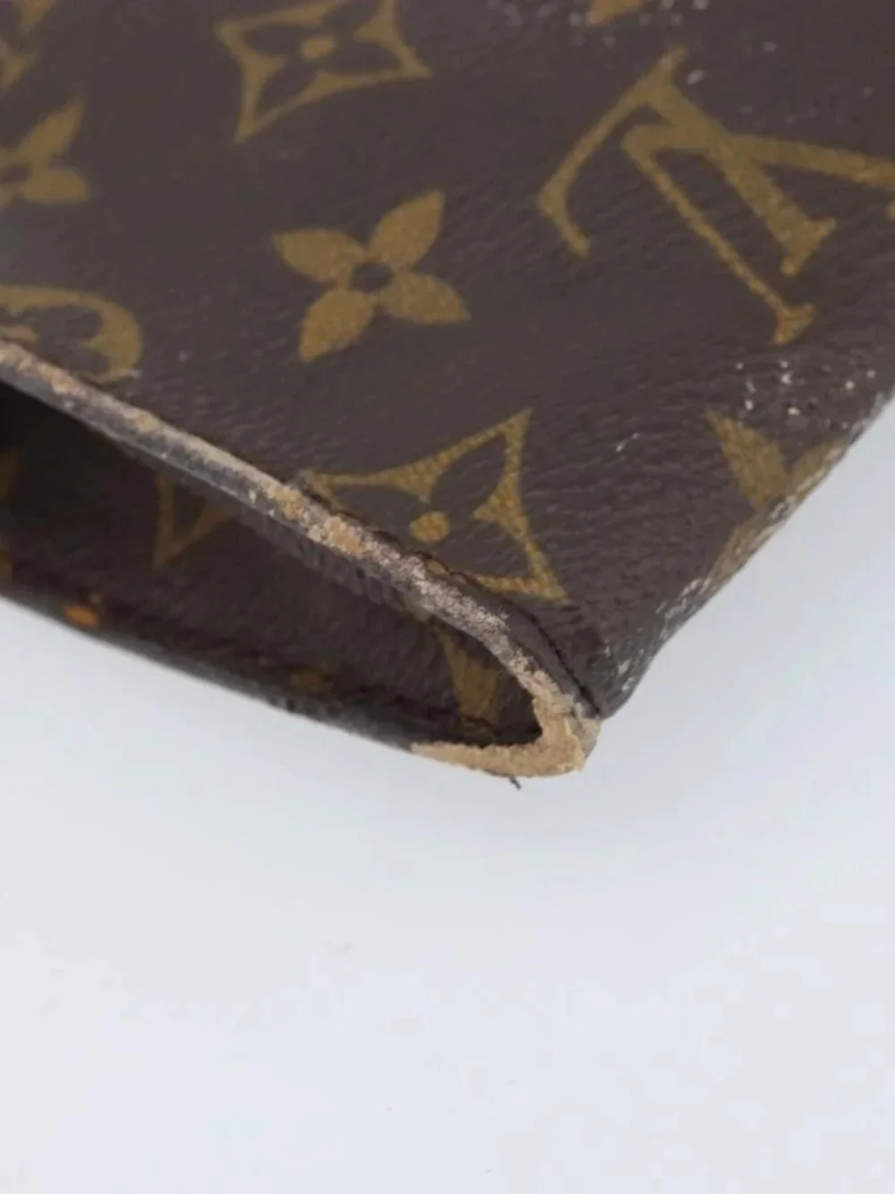 LOUIS VUITTON Monogram Bucket PM Accessory Pouch LV Auth LNZ060